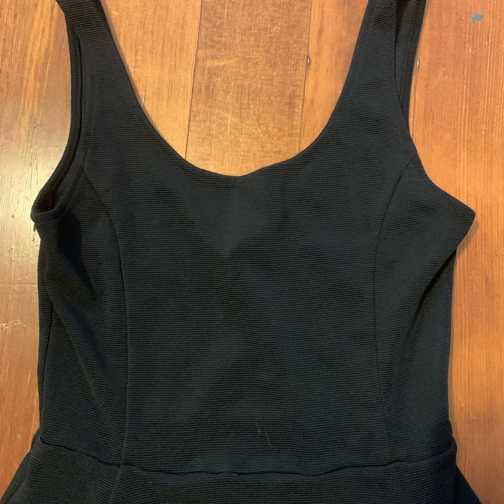 Simple black dress